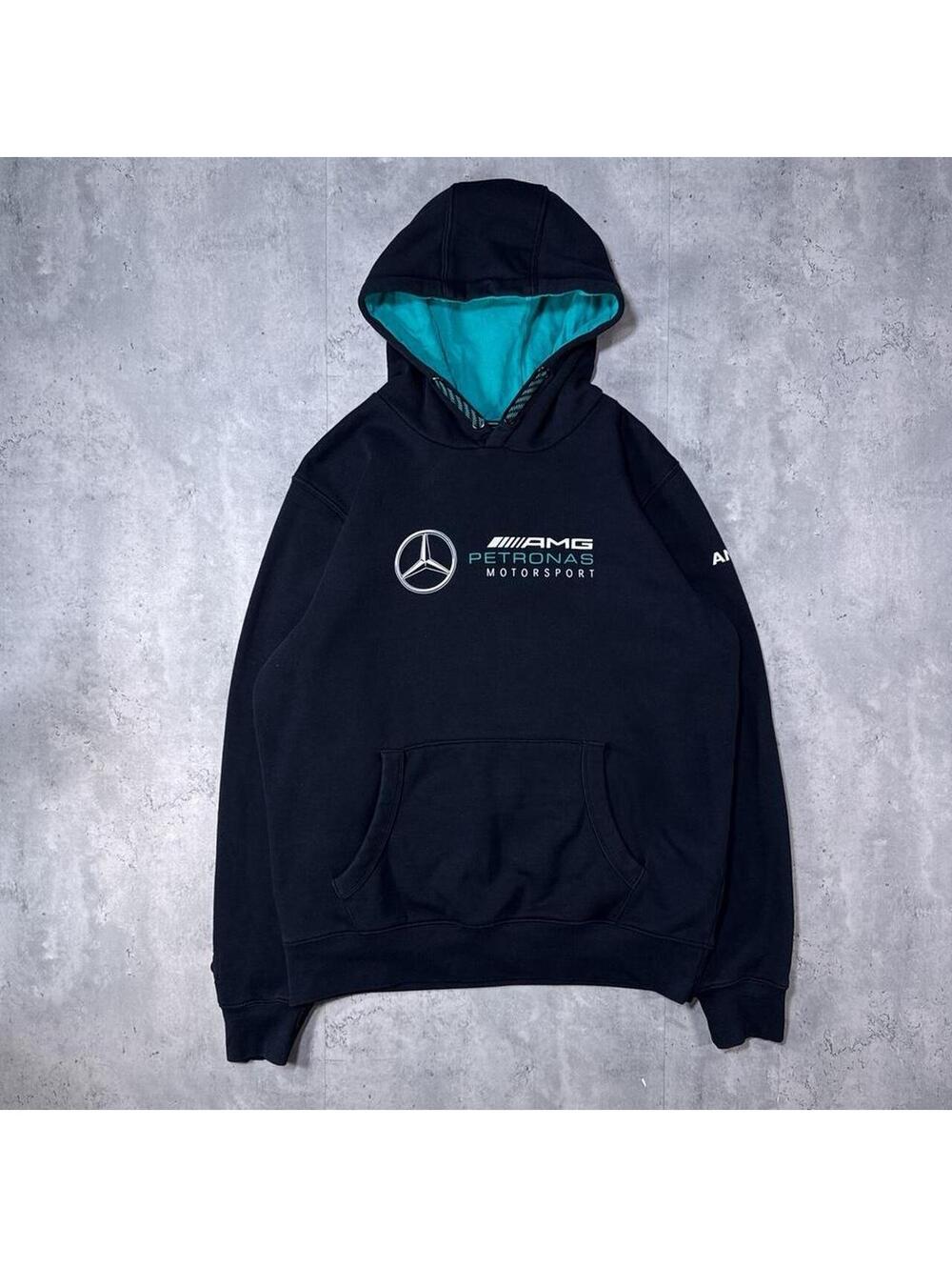 Y2K Mercedes-AMG Petronas F1 Team Logo Pullover Hoodie
